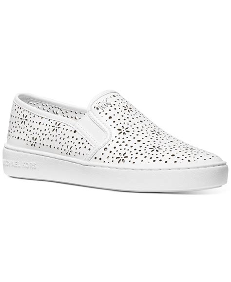 michael kors kane slip on|Kane Perforated Leather Slip.